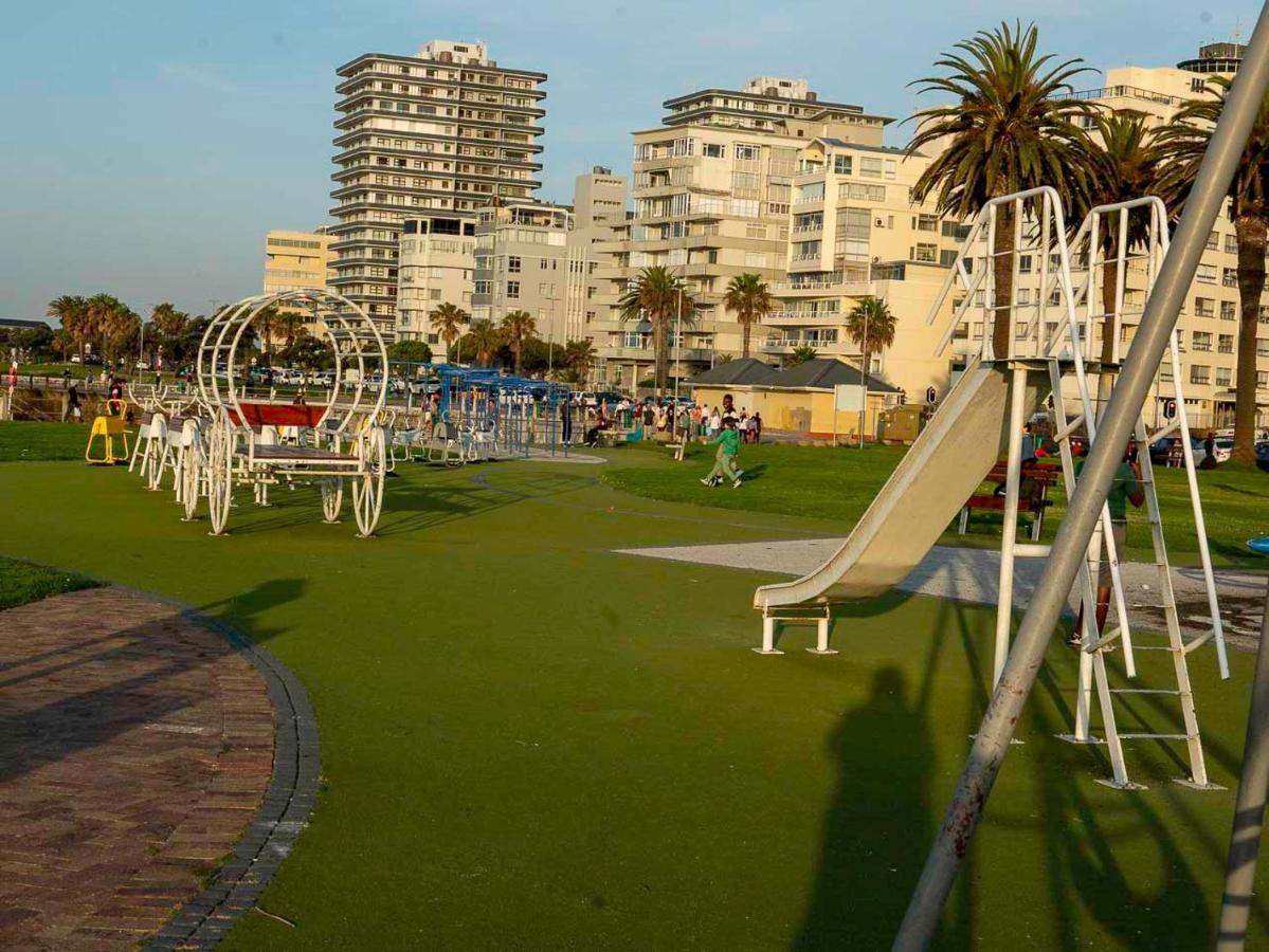 Flamingo Sea Point Sea View Luxury Best Position 1 Bedroom Apartment Queen Size Bed & Inverter For Tv Kaapstad Buitenkant foto