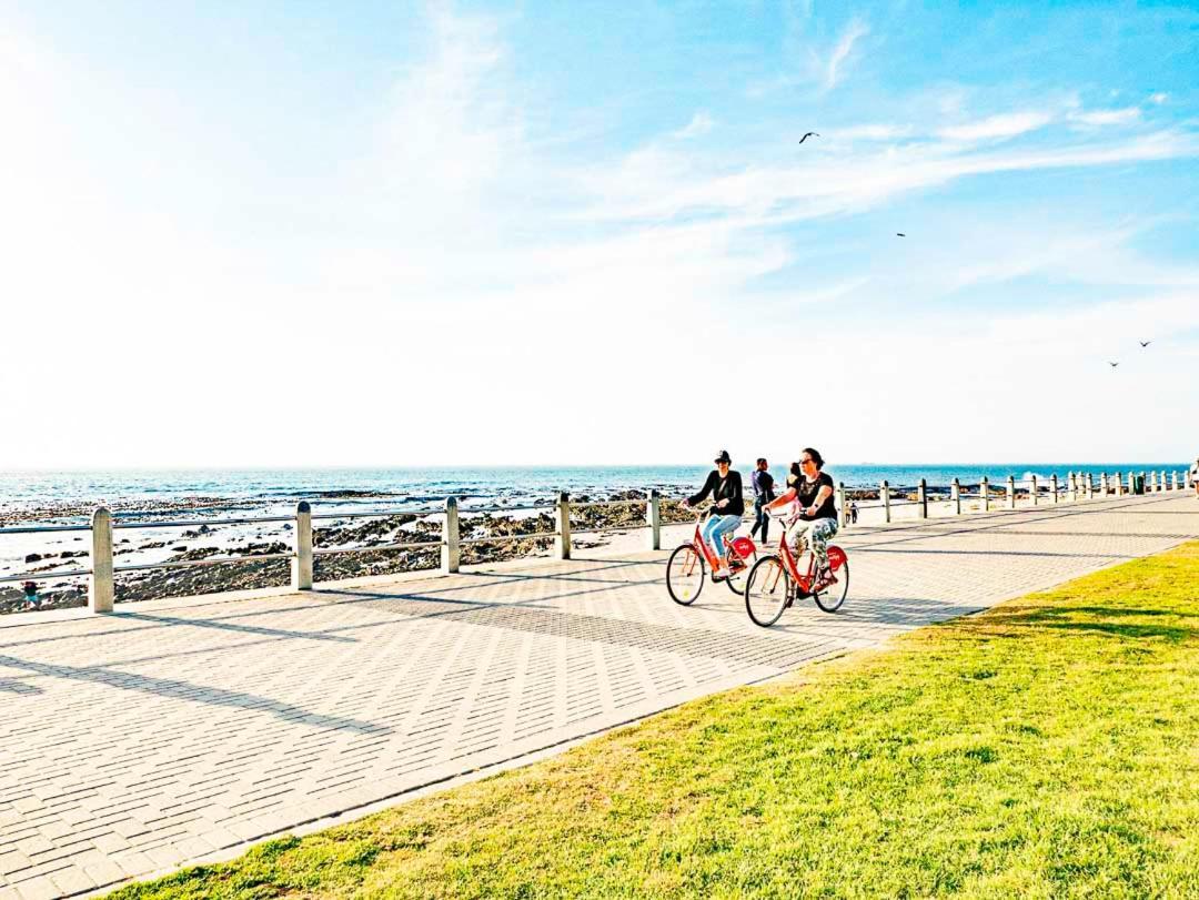 Flamingo Sea Point Sea View Luxury Best Position 1 Bedroom Apartment Queen Size Bed & Inverter For Tv Kaapstad Buitenkant foto