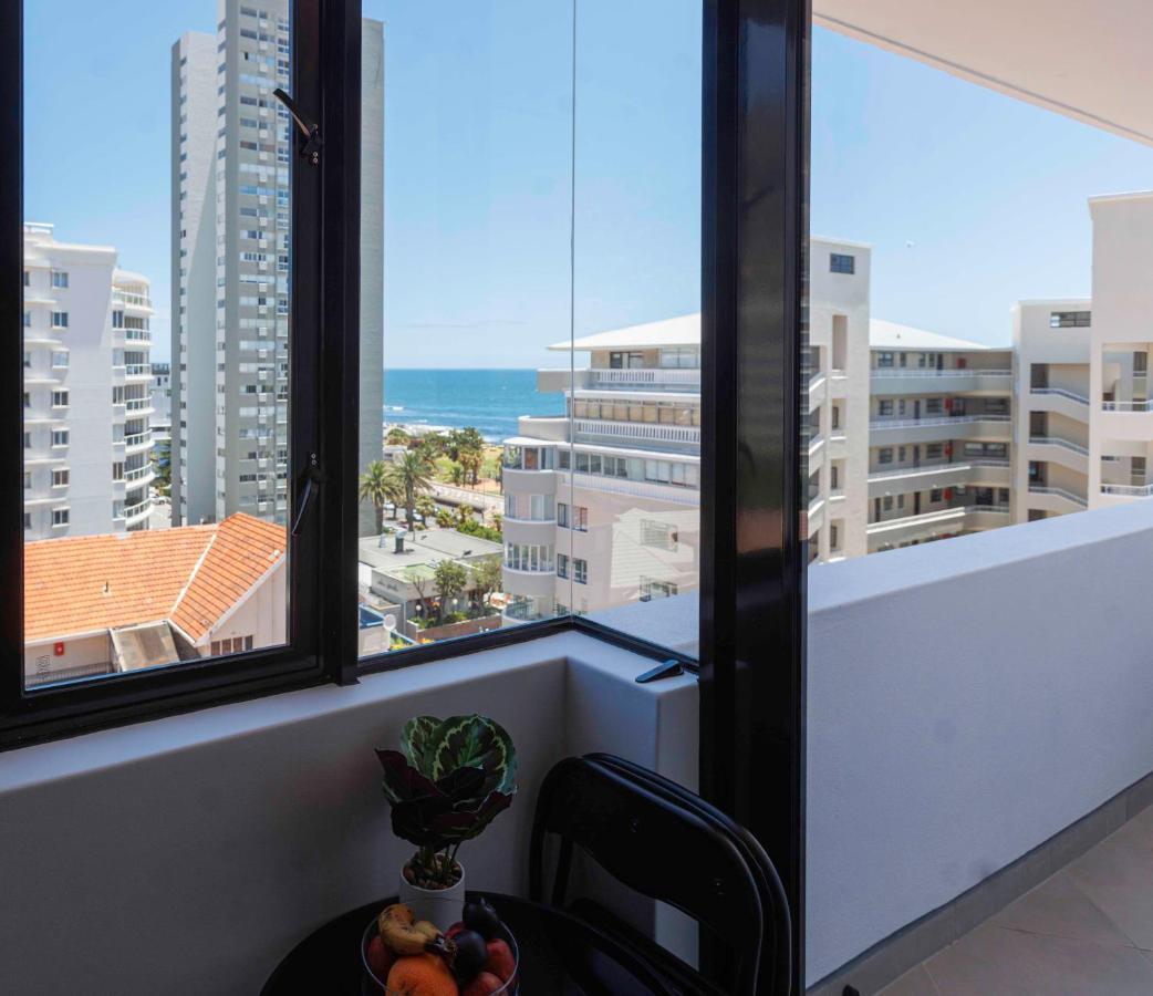 Flamingo Sea Point Sea View Luxury Best Position 1 Bedroom Apartment Queen Size Bed & Inverter For Tv Kaapstad Buitenkant foto
