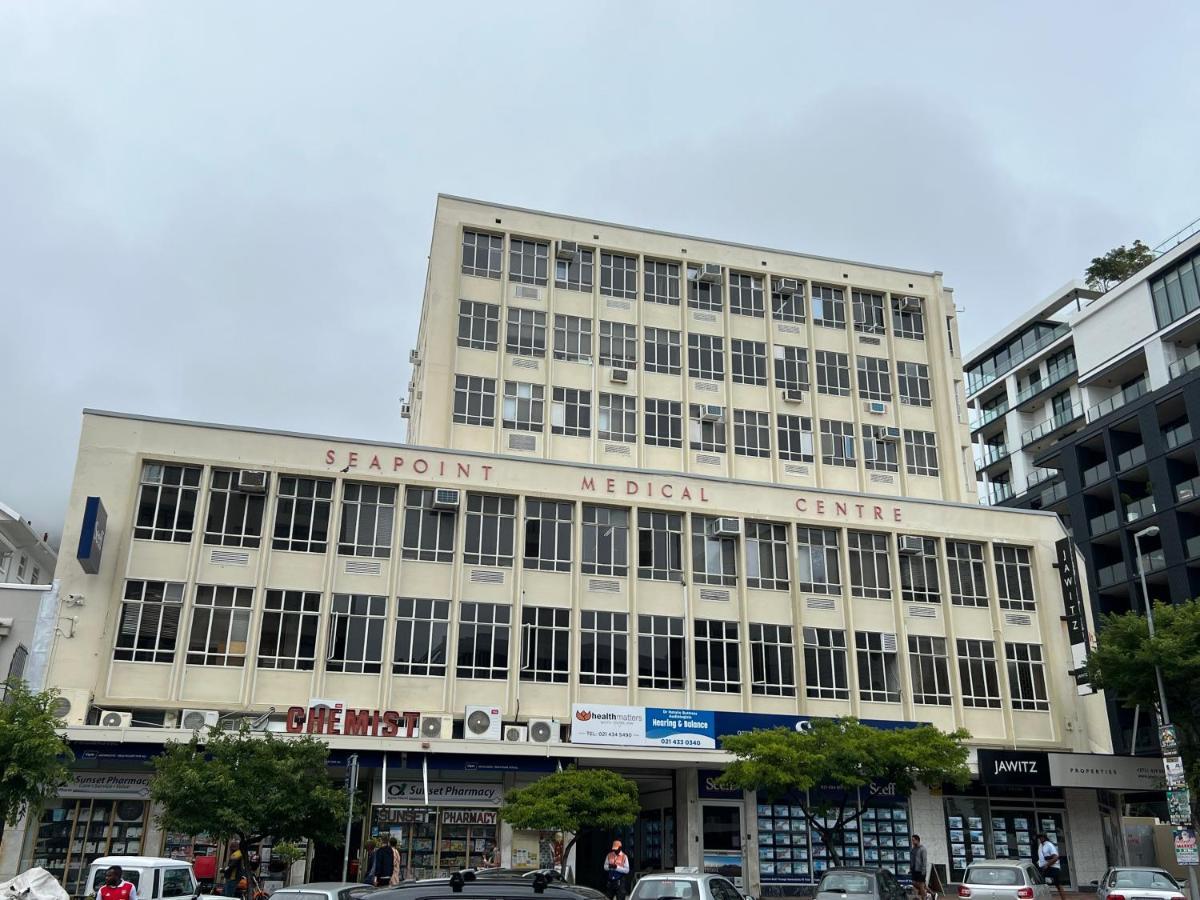 Flamingo Sea Point Sea View Luxury Best Position 1 Bedroom Apartment Queen Size Bed & Inverter For Tv Kaapstad Buitenkant foto