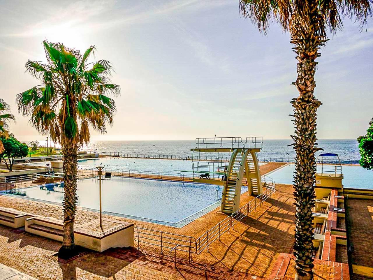 Flamingo Sea Point Sea View Luxury Best Position 1 Bedroom Apartment Queen Size Bed & Inverter For Tv Kaapstad Buitenkant foto